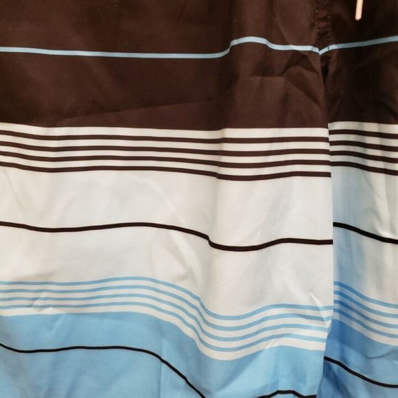 SILKWORLD Men's 2 Pack Swim Trunks Quick Dry Beach Boardshorts Classic Length L - Picture 7 of 11